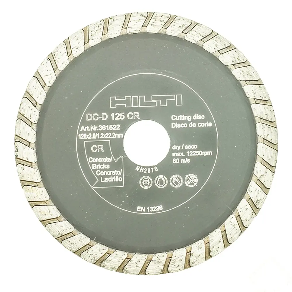 Диск алмазный по керамике Hilti DC-D, 125х22,2 мм STLM-2017445