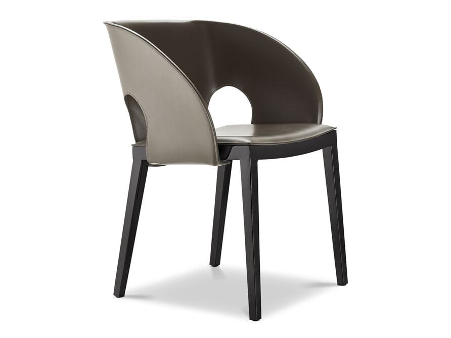 Кожаный стул с подлокотниками i 4 Mariani вуаль ARCH-00065521 - Вид №2