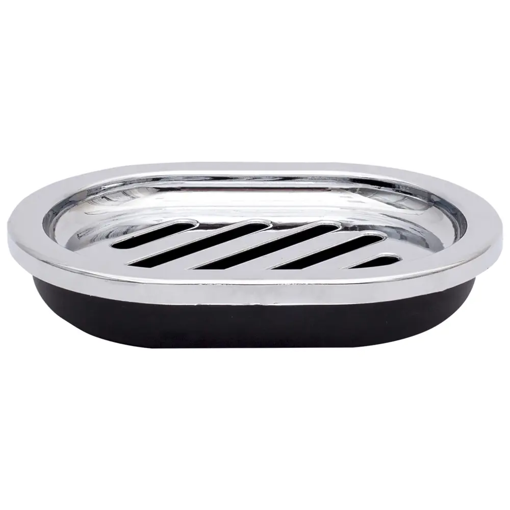 Мыльница Vidage "Альма", пластик, цвет чёрный STLM-2200717