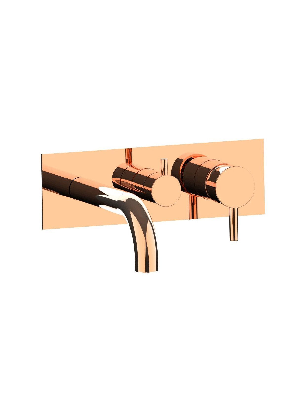 Однорычажный настенный смеситель для ванны с плитой Rubinetterie Frattini отдельная эстетика ARCH-00089970 - Вид №48