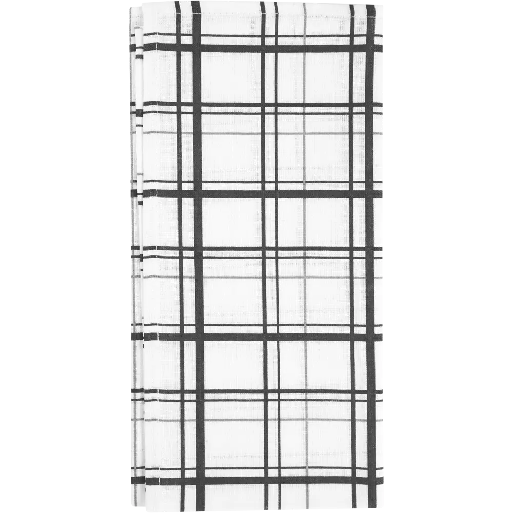 Скатерть 145x180 см, цвет чёрный/белый Santreyd STLM-2020132