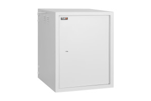 15900173 Настенный антивандальный шкаф 19, 12U, серый TWS-126065-M-GY TLK