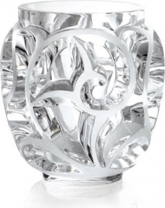 10535009 Lalique Ваза Thourbillons прозрачная Хрусталь