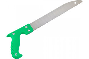 17228700 Садовая ножовка пластиковая пистолетная рукоятка, шаг зуба 4,5 мм, 300 мм, 42-3-334 РемоКолор