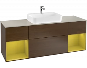 Villeroy&Boch Тумба под раковину Прямоугольная версия F453HEGN Finion Walnut Veneer