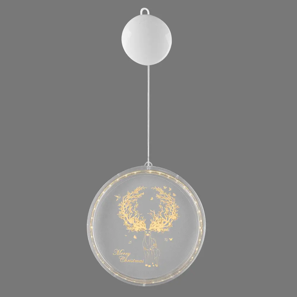 Светильник автономный "NY deer 3D round" на батарейках, ? 22 см RITTER STLM-2025214 - Вид №4