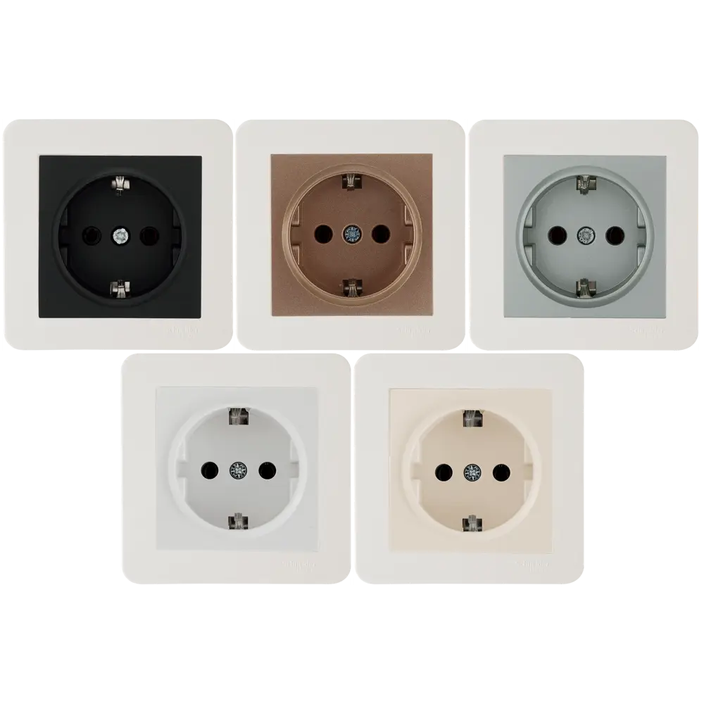 Двухместная рамка SYSTEME ELECTRIC W59 для розеток и выключателей 82593332 STLM-0030825 - Вид №1