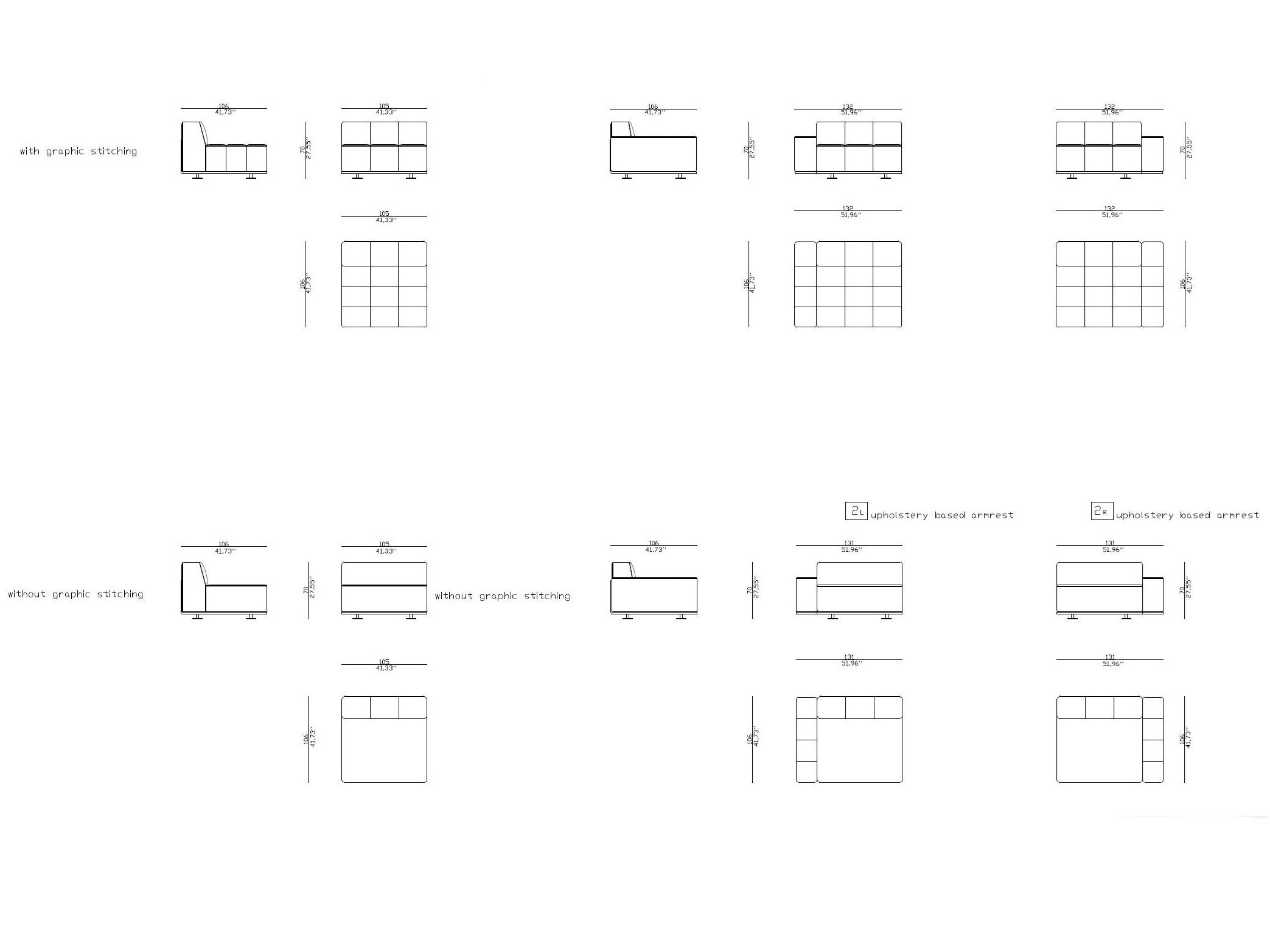 Модульный тканевый диван Enne Сохо ARCH-00066683 - Вид №12