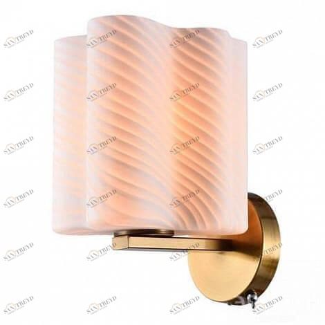Бра светодиодное белое Serenata A3459AP-1AB ARTE LAMP ФЛОРИСТИКА 00-3929883 Белый;золото 