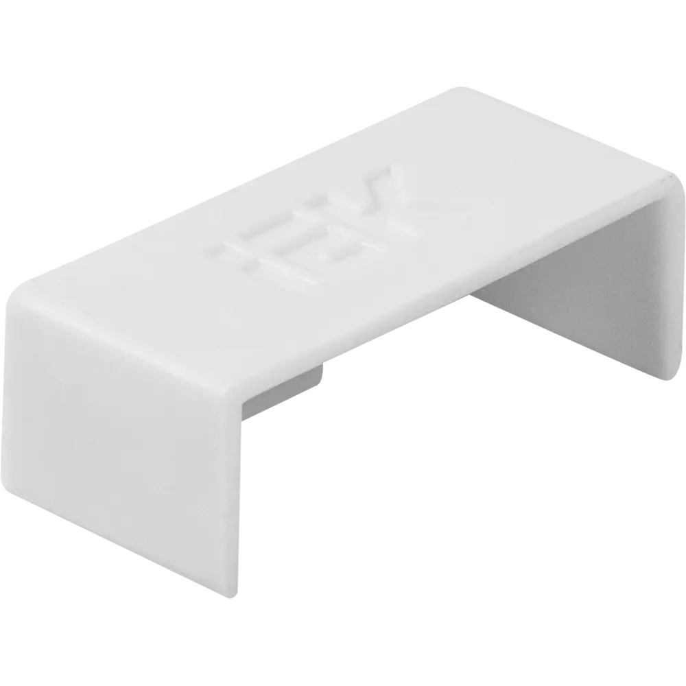 Заглушка IEK для кабель-канала 20×10 мм белая (4 шт) 82377890 STLM-0025849
