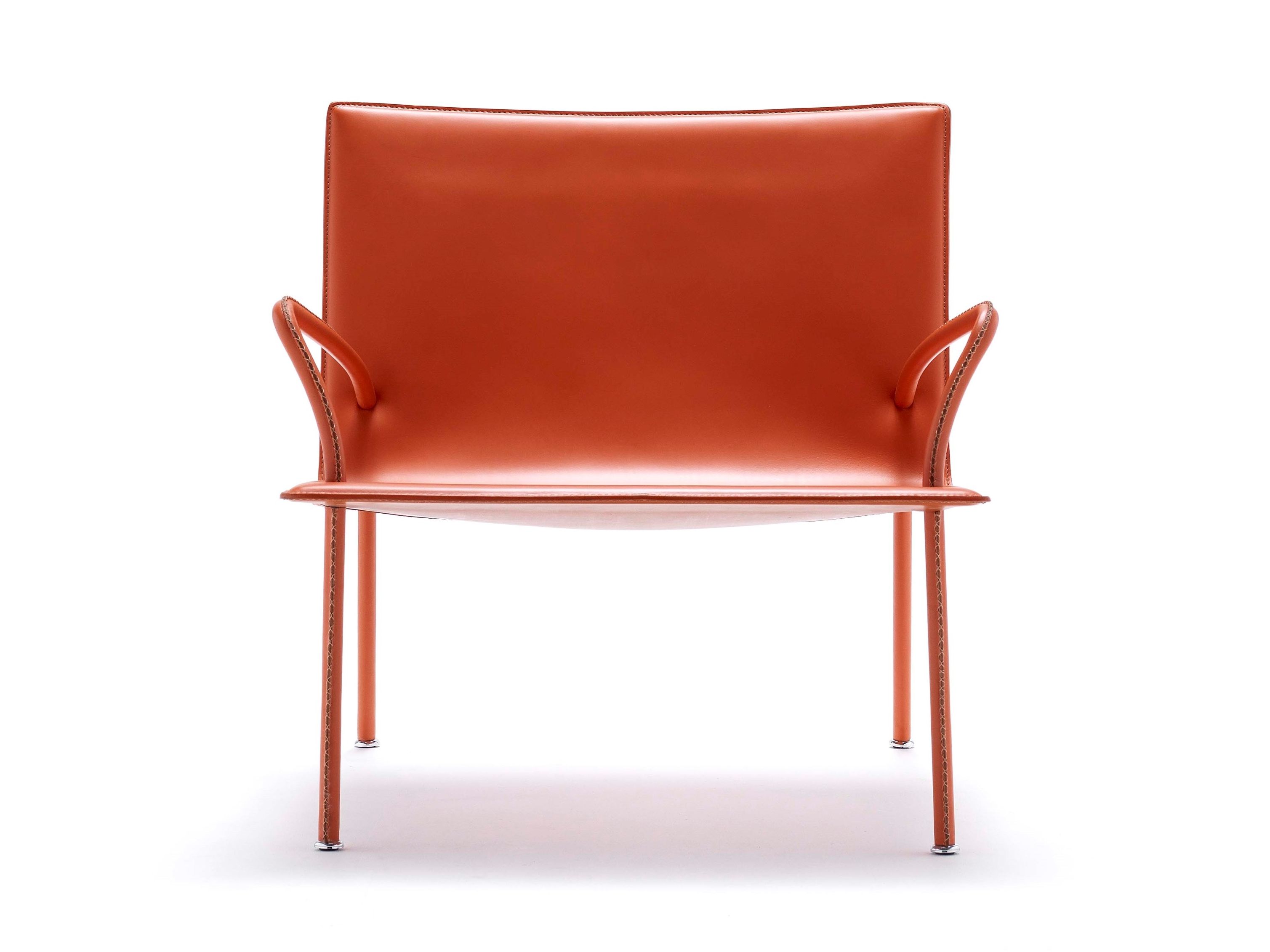 Кожаное кресло с подлокотниками Fasem Lys ARCH-00091681 - Вид №4