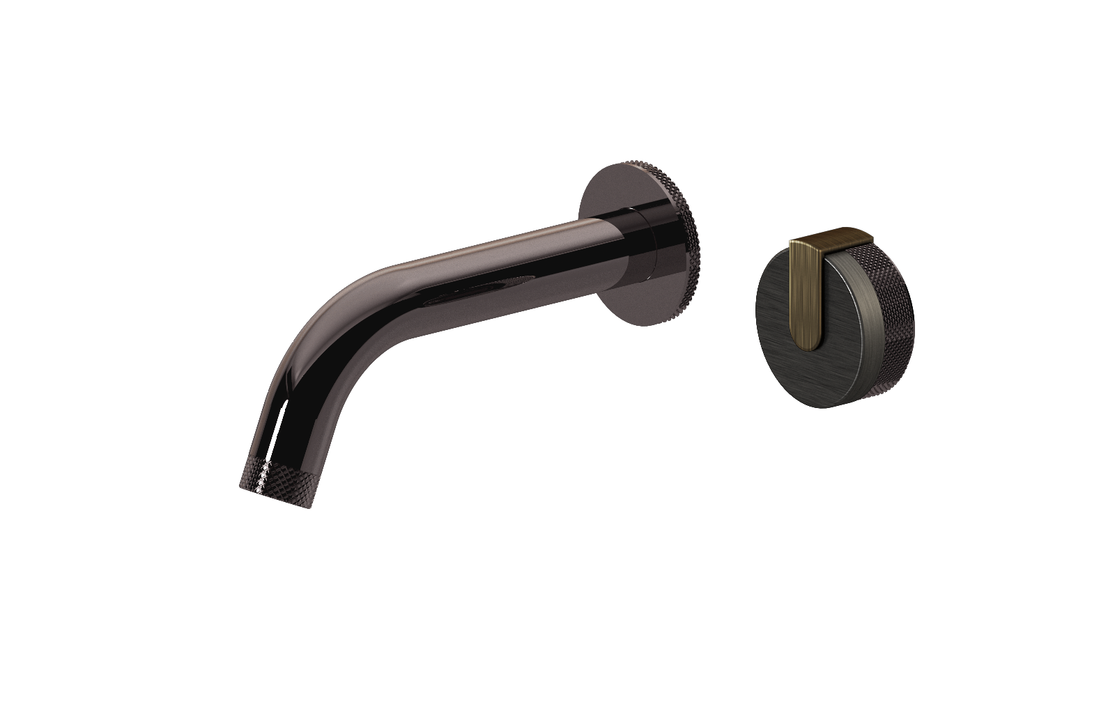 E-11535-R1BOX-L1VBB-OX Настенный прогрессивный смеситель скрытого монтажа для раковины GRAFF MOD+