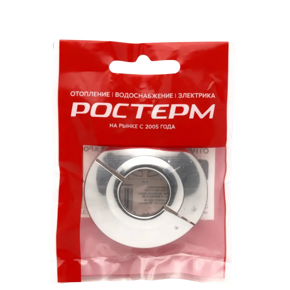 Отражатель плоский Ростерм 1/2" цвет хром STLM-2068123 - Вид №3