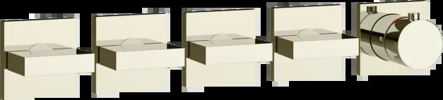 Смеситель для душа 44338 720 Gessi Inverso НИКЕЛЬ PVD