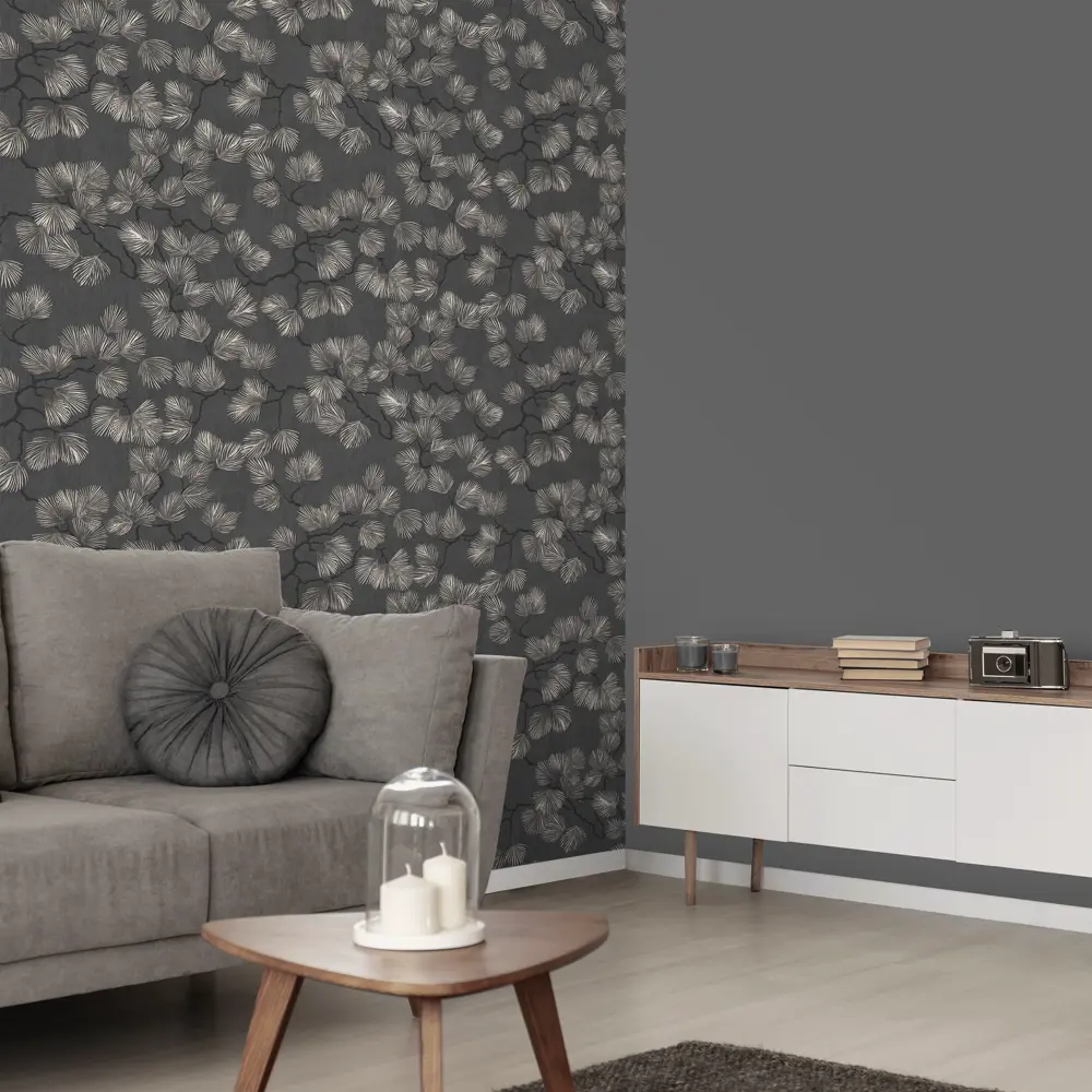 Обои флизелиновые Victoria Stenova Altai темно-серые 1.06 м VS287019 STLM-2035165 - Вид №5