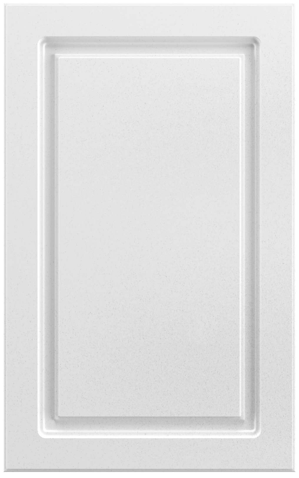 Фасады для кухни Классика Фрезеровка «Прямоугольник+» Белый металлик Аляска №526 SIDAK SIST1353-205