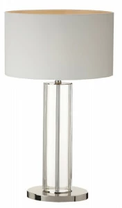 Настольная лампа Lisle от RVAstley 50035 RVASTLEY ИНТЕРЬЕРНЫЕ 062106 Белый;прозрачный