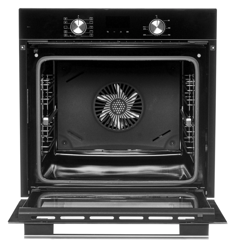 9236308 Электрический духовой шкаф Jacky's JO EB7638 черный STDN-0038046 - Вид №1