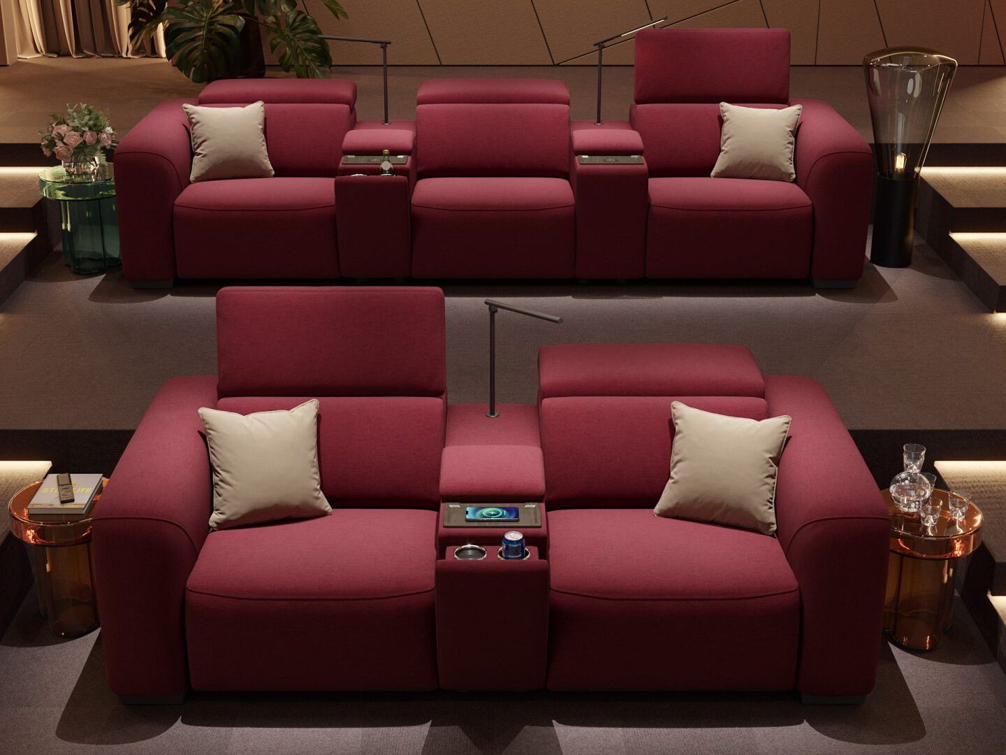 2-местный тканевый диван Sofanella Sorrento Kino ARCH-00052166 - Вид №3