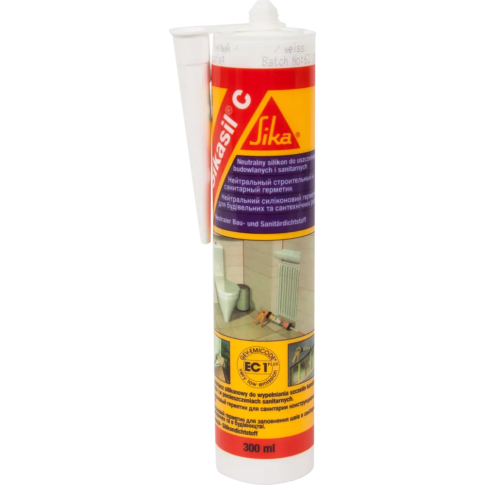 Герметик силиконовый Sika Sikasil C 300 мл белый STLM-2053008