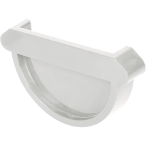 Заглушка желоба универсальная цвет белый