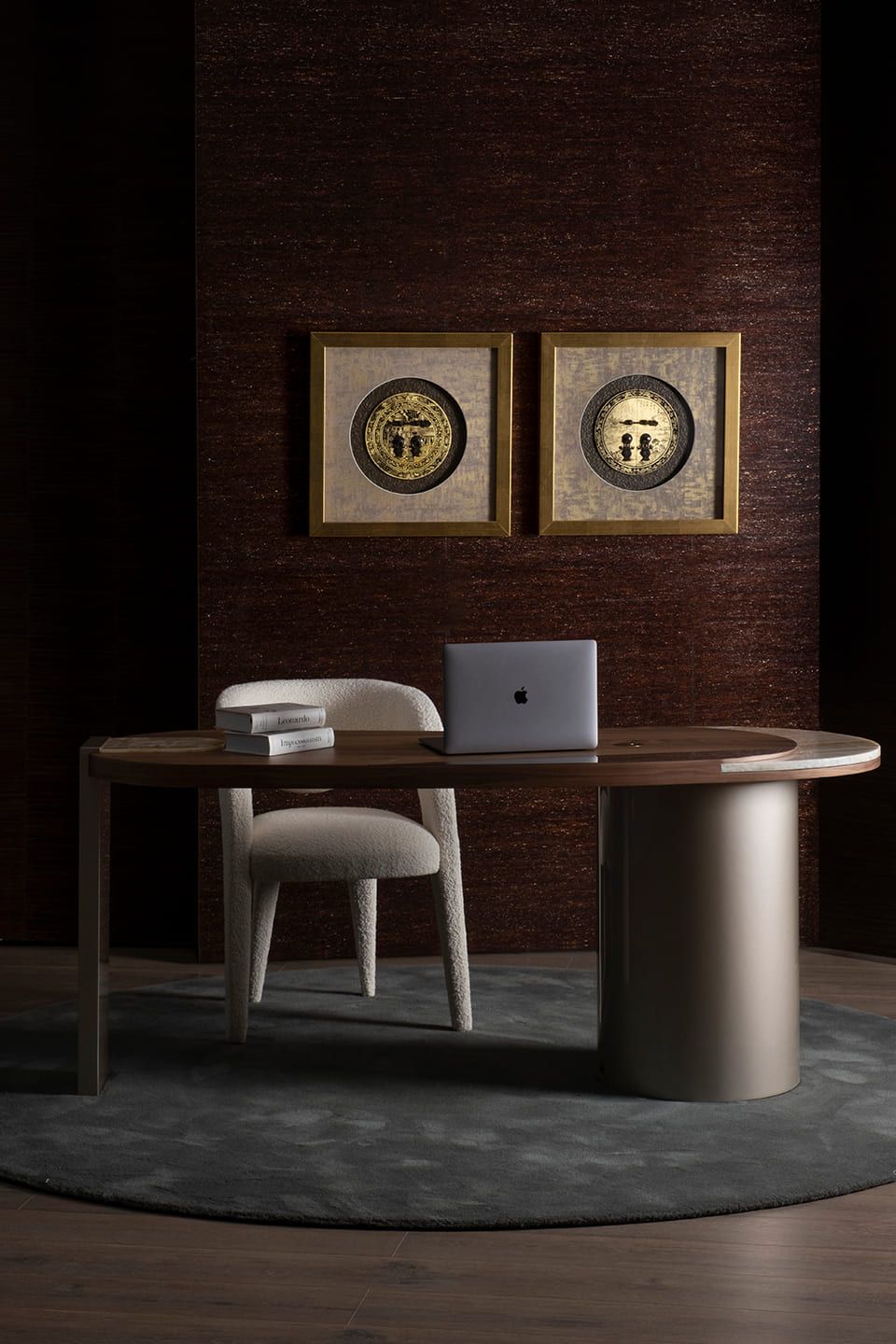 Стол из орехового дерева с ящиками Greenapple Armona ARCH-00116158 - Вид №5