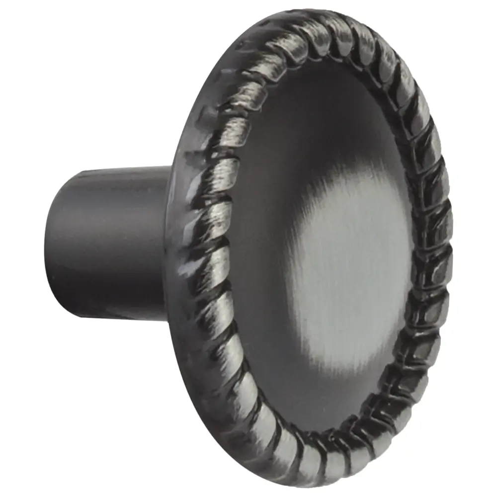 Мебельная ручка-кнопка Gamet SN GR33-GD009 цвет матовый никель 14260321 STLM-2002563 