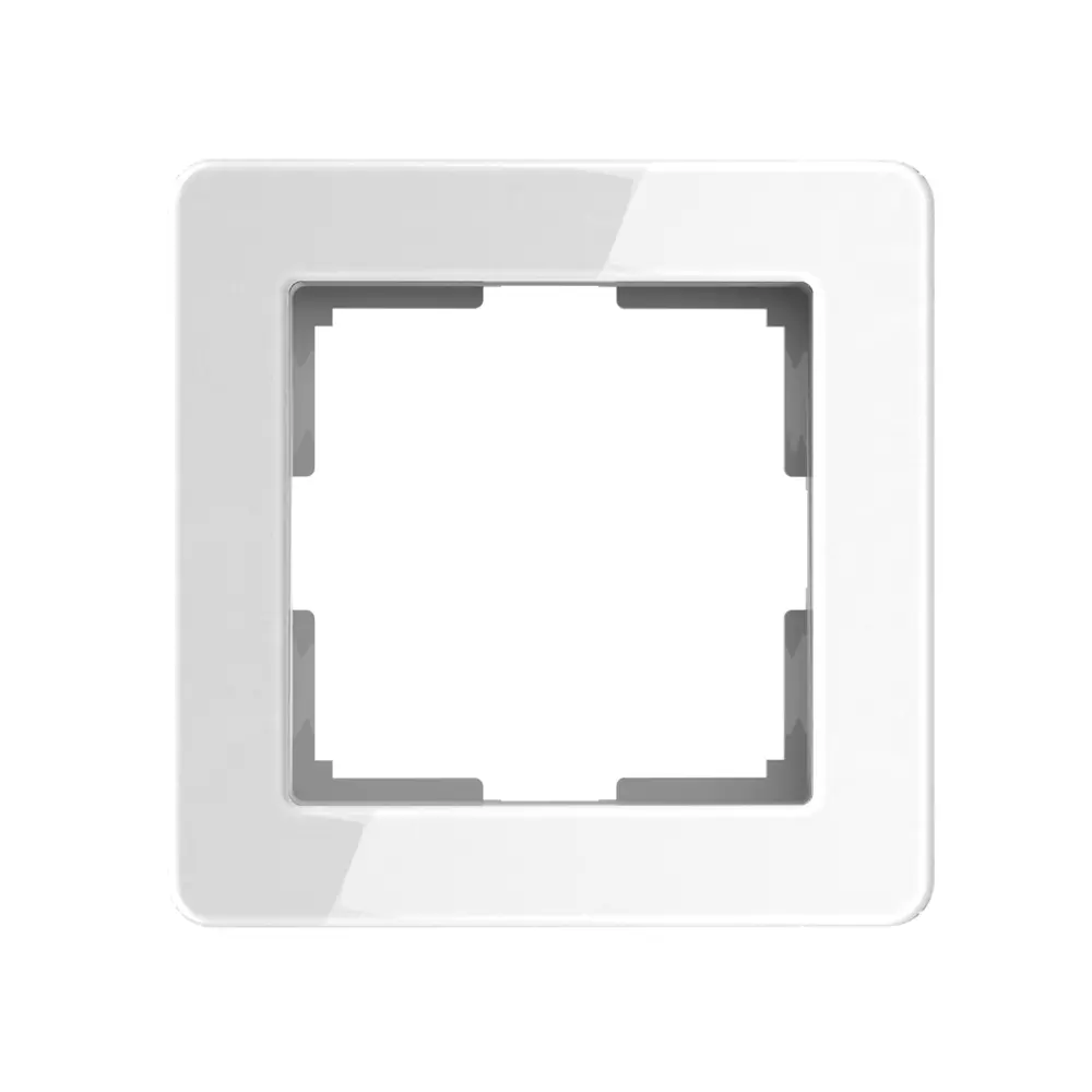 Рамка Werkel Acrylic для розеток - парящий акрил с фаской 86884233 STLM-0072313
