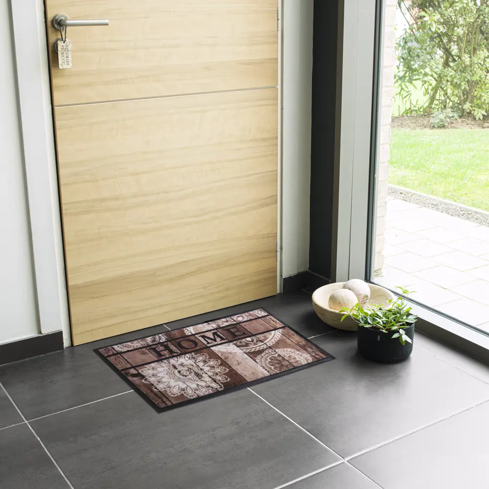 Коврик Inspire Phil Home 45x75 см полиэстер цвет коричневый STLM-2170401