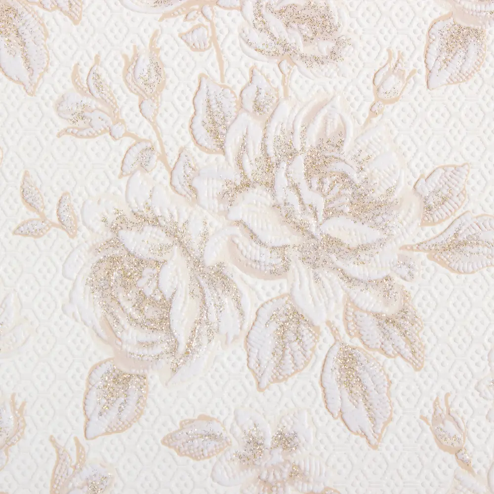 Обои виниловые Palitra Life Small Roses бежевые 0.53 м 1359-12 STLM-2190809 - Вид №3