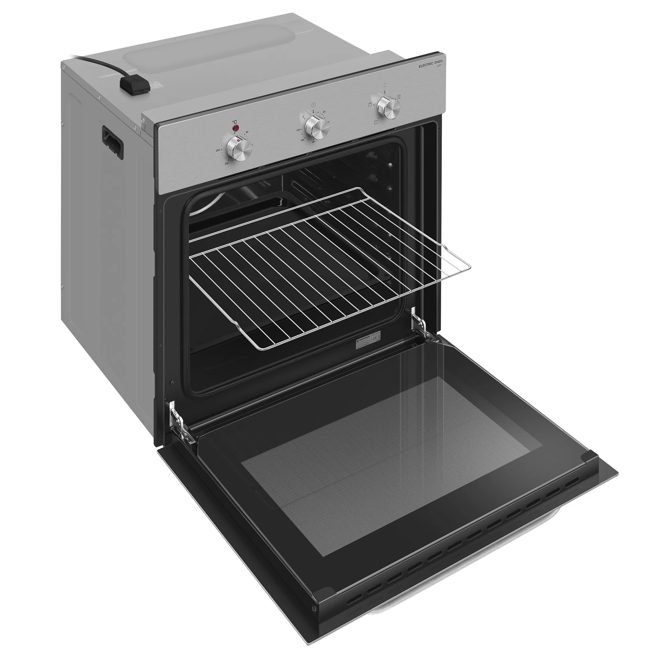 9168827 Электрический духовой шкаф Meferi MEO604IX LIGHT серебристый STDN-0025274 - Вид №5