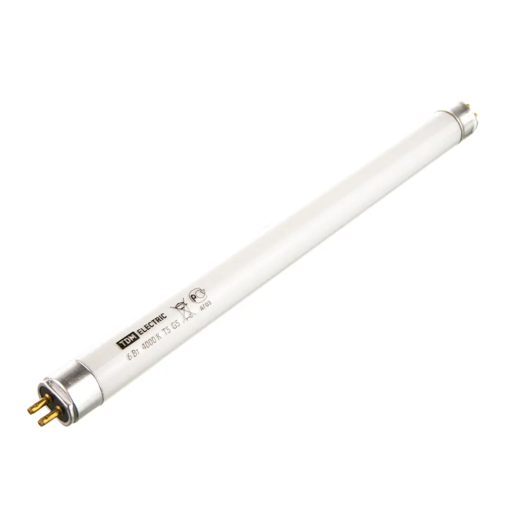 Лампа люминесцентная TDM T5 226 мм 6 Вт свет дневной TDM ELECTRIC STLM-2145739