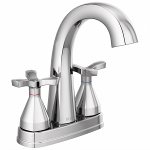 257756-MPU-DST Смеситель для ванной комнаты с двумя ручками Delta Faucet Stryke Хром