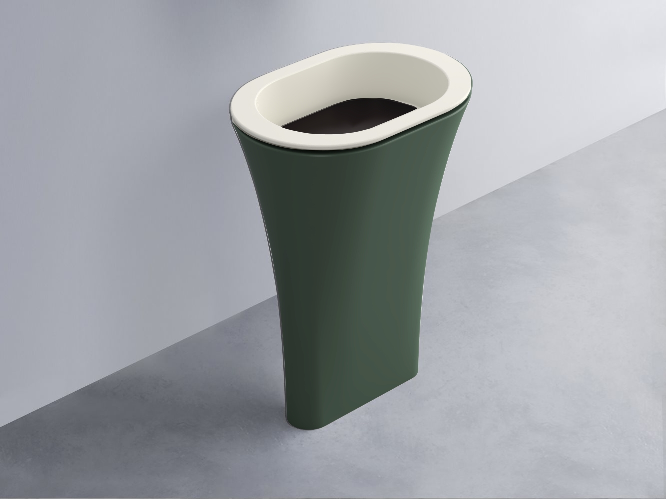 AMLA65-TL+AMPILO-LV+AMCOLO-MU Раковина Amedeo Ovale отдельностоящая cielo Enjoy + Amedeo Ceramica Cielo