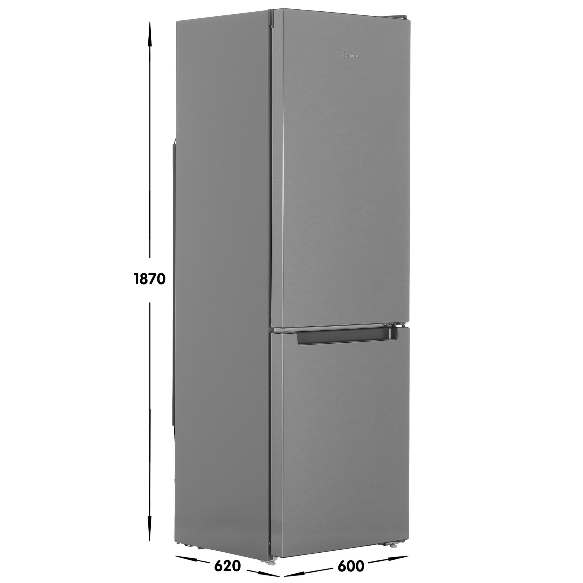 9082292 Холодильник с морозильником   Indesit ITS 4180 XB серебристый STDN-0034104 - Вид №6