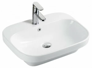 BB6052 Накладная раковина на столешницу  овальная BELBAGNO