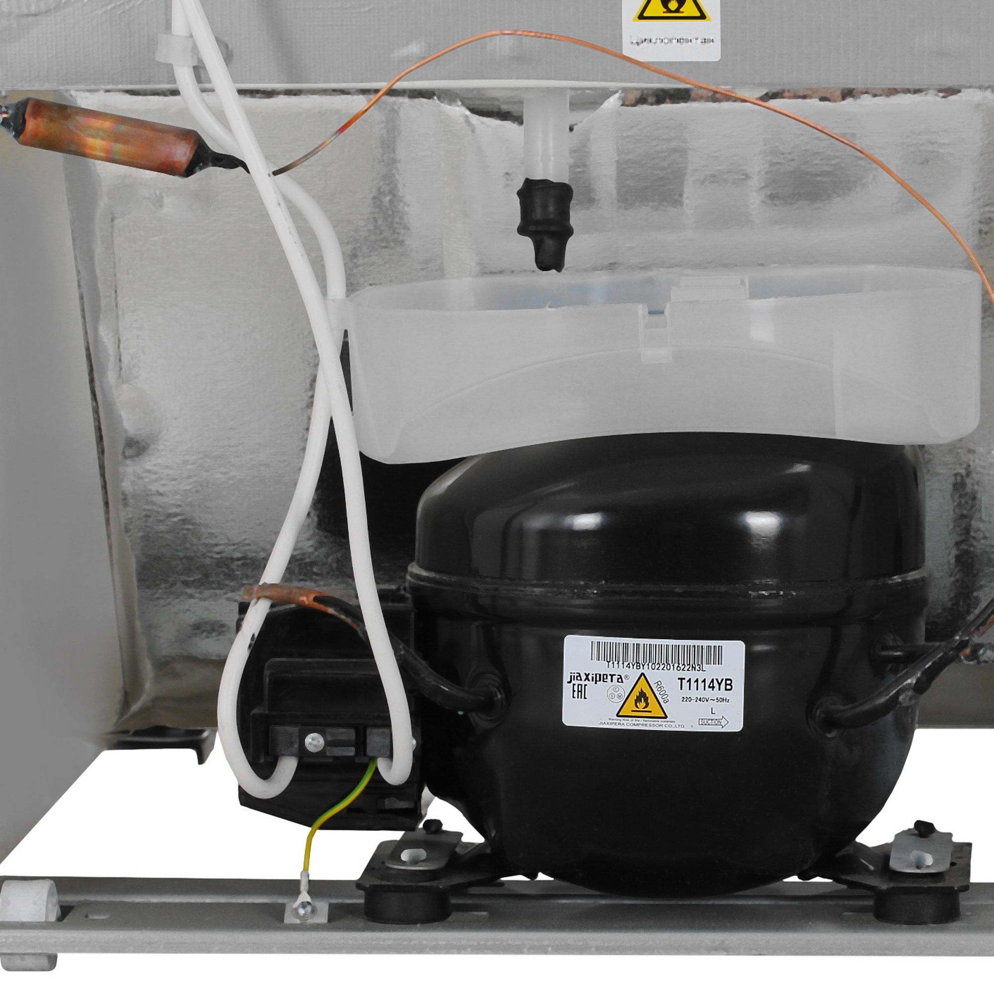 9071545 Холодильник с морозильником   Бирюса I960NF серебристый STDN-0097176 - Вид №11