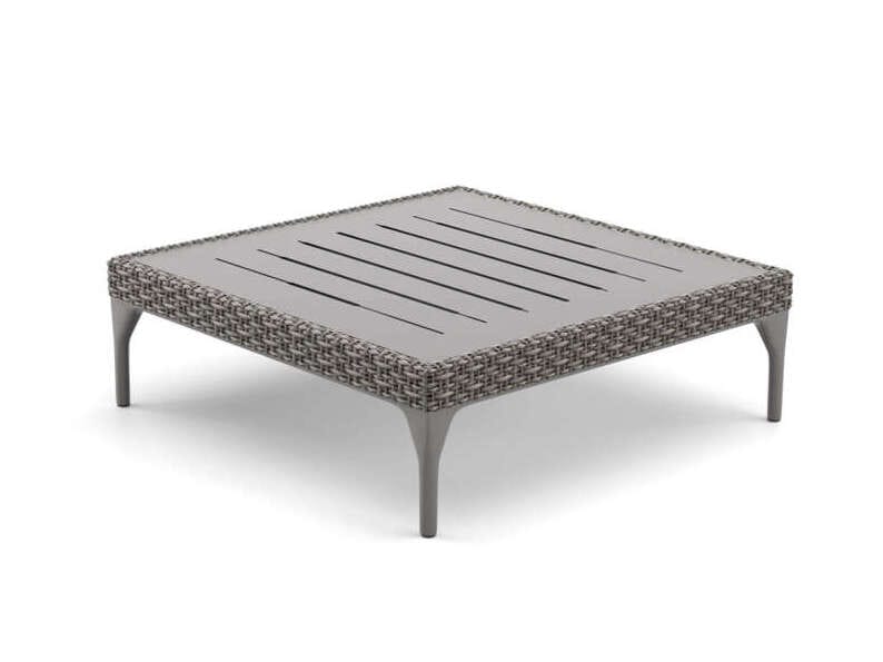 Низкий квадратный садовый стол в HPL DEDON MU ARCH-00143140