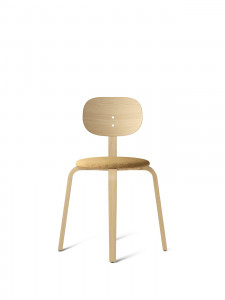 8350002-02AG05ZZ Afteroom Plus, Обеденный стул на деревянной основе, обитый LuceLight