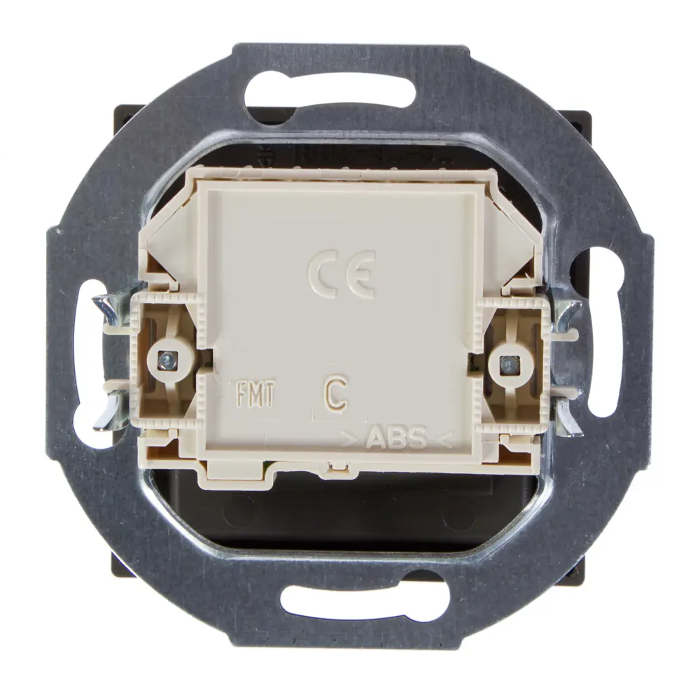 Телефонная розетка встраиваемая ABB BJB Basic 55 RJ11, цвет черный 14303088 STLM-2170293 - Вид №2