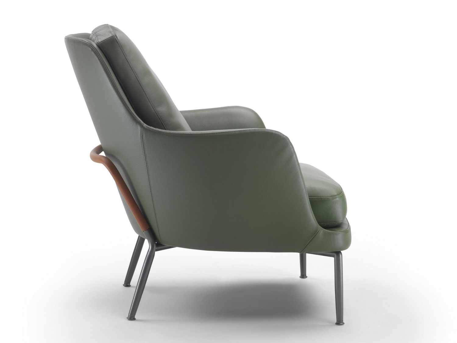 Кожаное кресло с подлокотниками Flexform Marley ARCH-00072711 - Вид №1