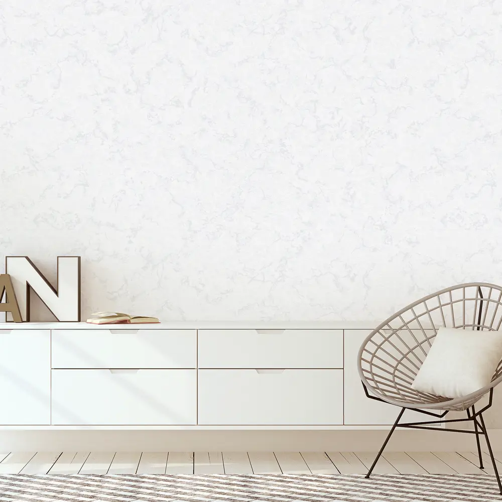 Обои флизелиновые Elysium Фьюжн белые 1.06 м Е400800 STLM-2121873 - Вид №2