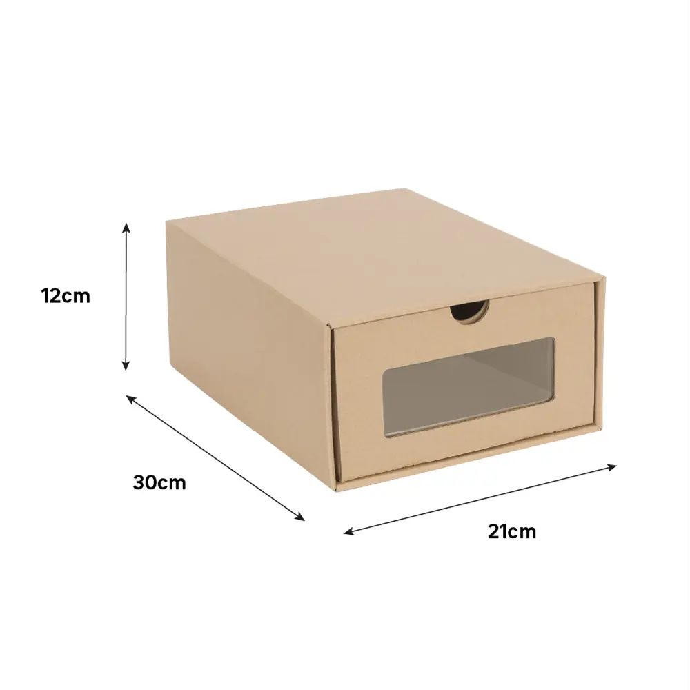 Коробка для обуви Spaceo 21x12x30 см картон 2 шт STLM-2196256 - Вид №17