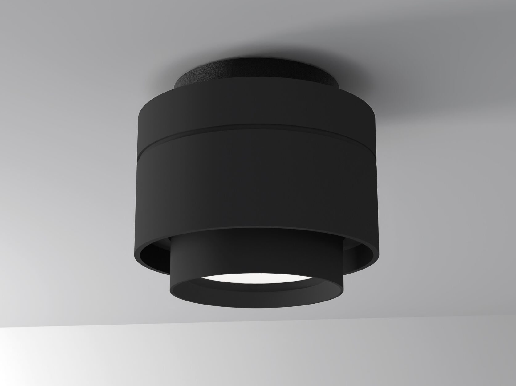 Круглый потолочный алюминиевый светодиодный прожектор Letroh поверхность ARCH-00152151 - Вид №1