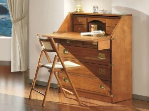 Caroti Письменный стол из дерева с откидными дверцами