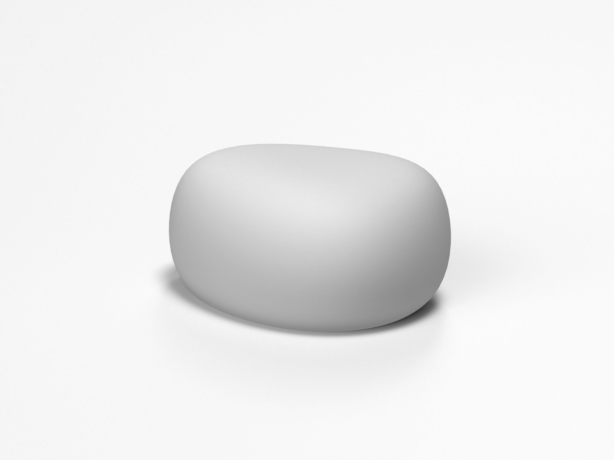 Овальный пуф с пенопластовым покрытием SIXINCH Steen ARCH-00117306