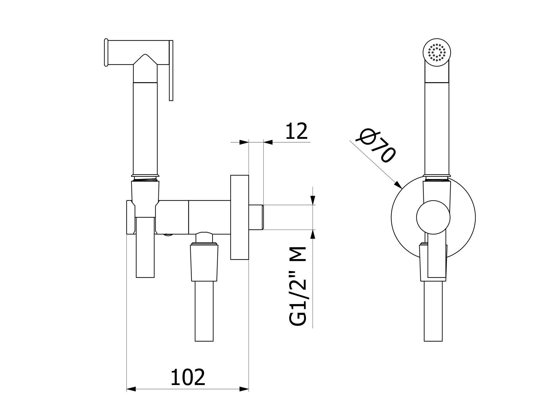 Стальной гидроскоп IB Тотем ARCH-00048033 - Вид №2