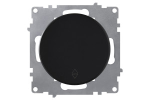 16168119 Перекрестный одноклавишный выключатель цвет чёрный (уп.10 шт) 1E31451303 OneKeyElectro Florence