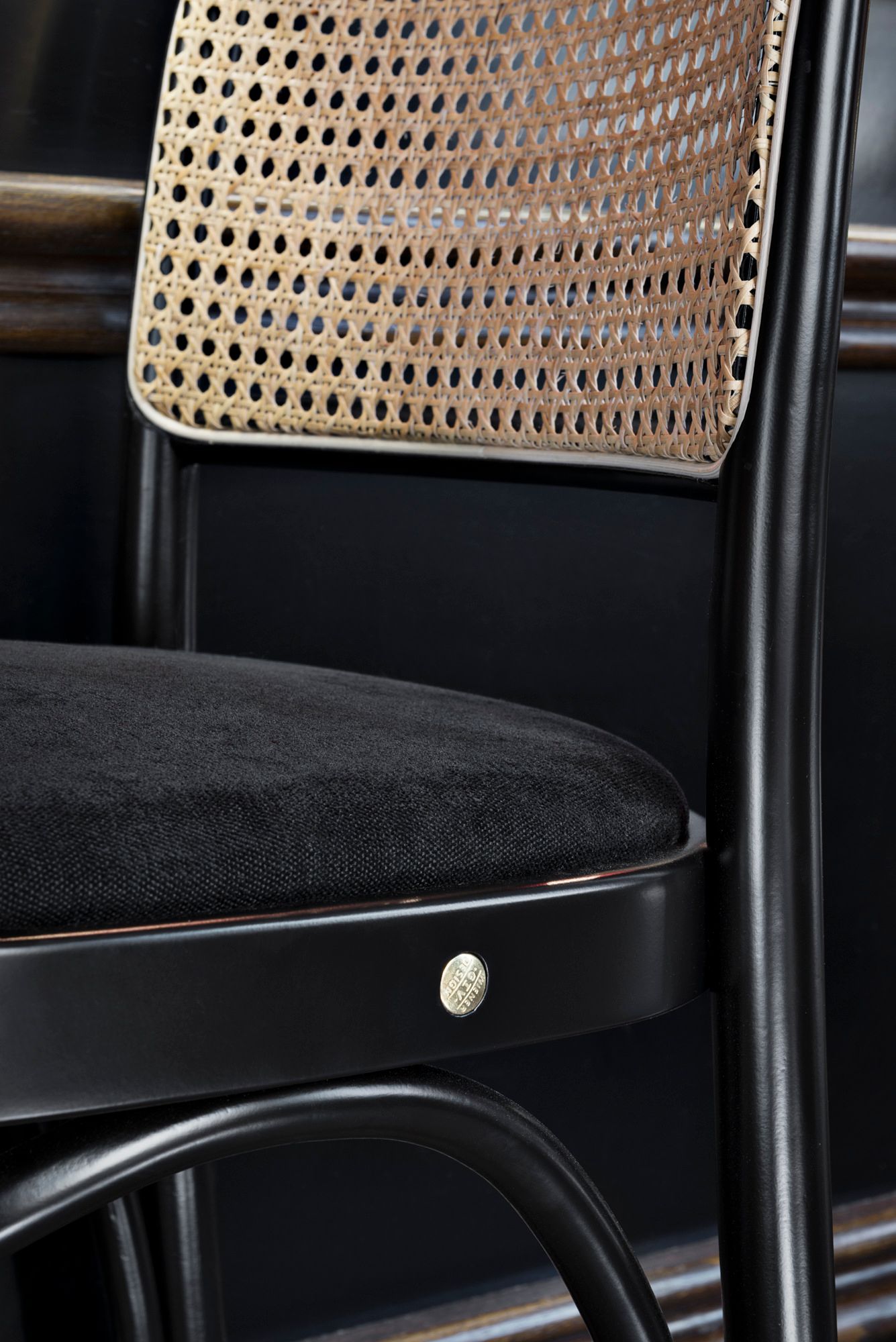 Высокий стул из бука и Венской соломы Wiener GTV Design № 811 ARCH-00051816 - Вид №1