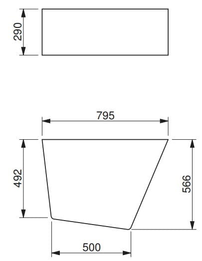 Пуф / подставка для ног из пены QM Quinze & Milan Dai ARCH-00046081 - Вид №5